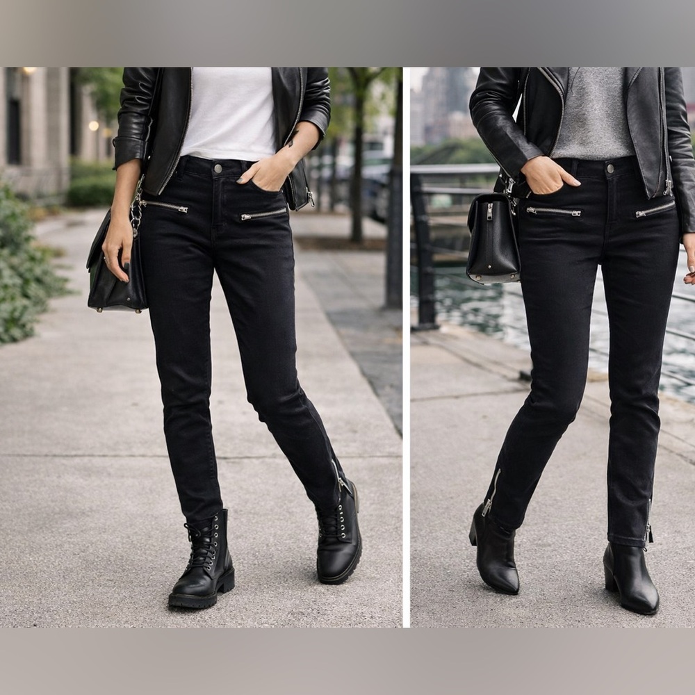 J Brand Ruby cropped mid-rise slim-leg Jeans (Size 27)